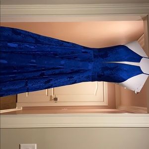 Royal Blue Sherri Hill Dress 52630